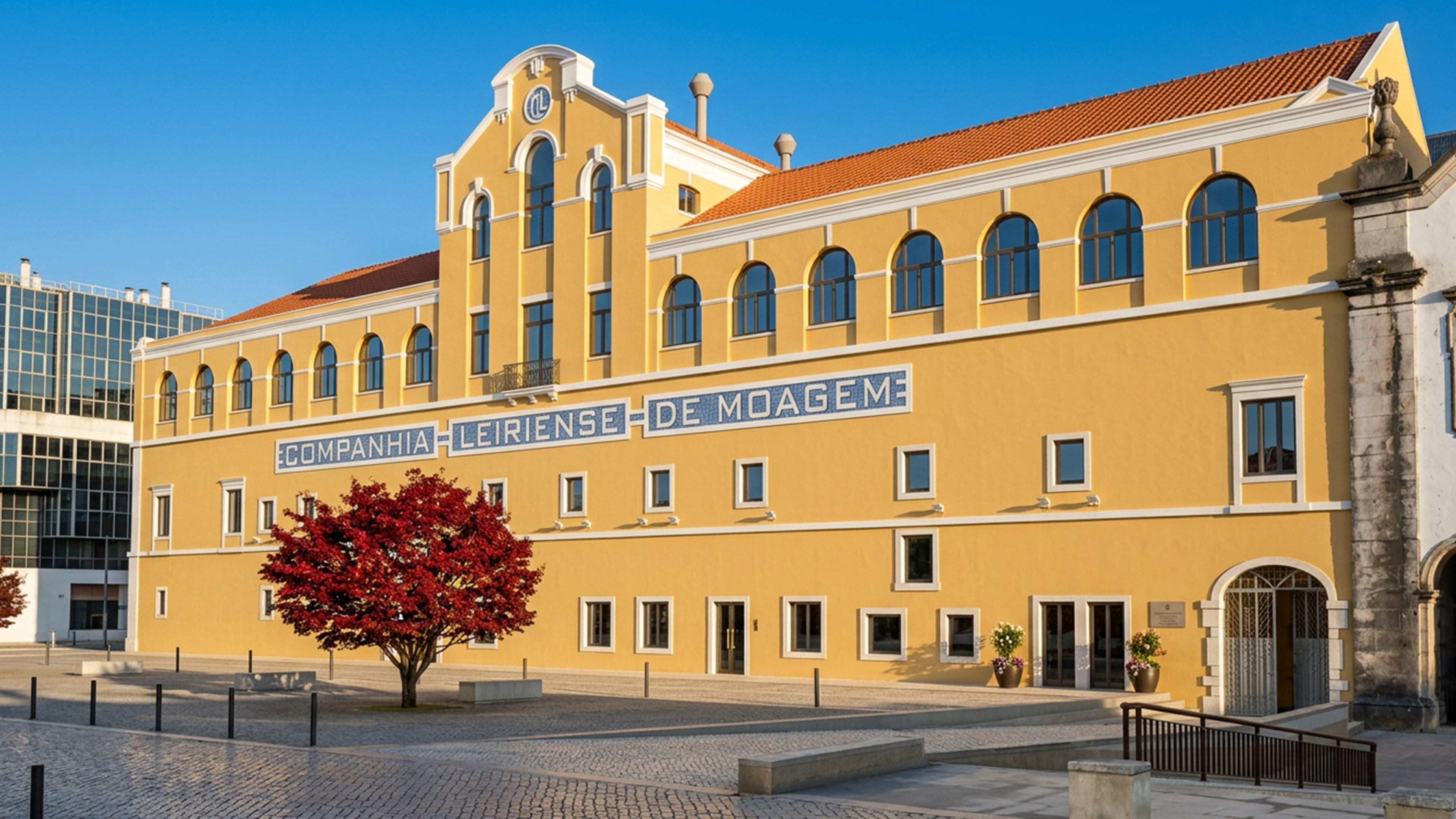 Fachada da Moagem Heritage, Leiria